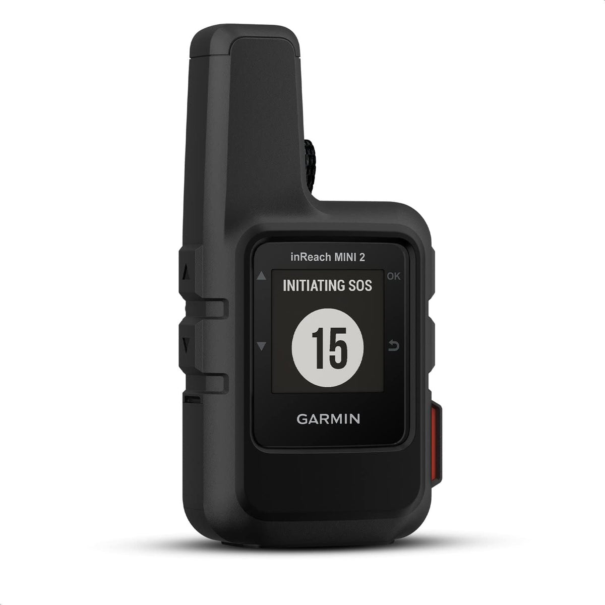 Garmin inReach Mini 2 Satelliten-Kommunikationsgerät – 2-Wege-SMS, Interaktiver SOS-Notruf, Schwarz