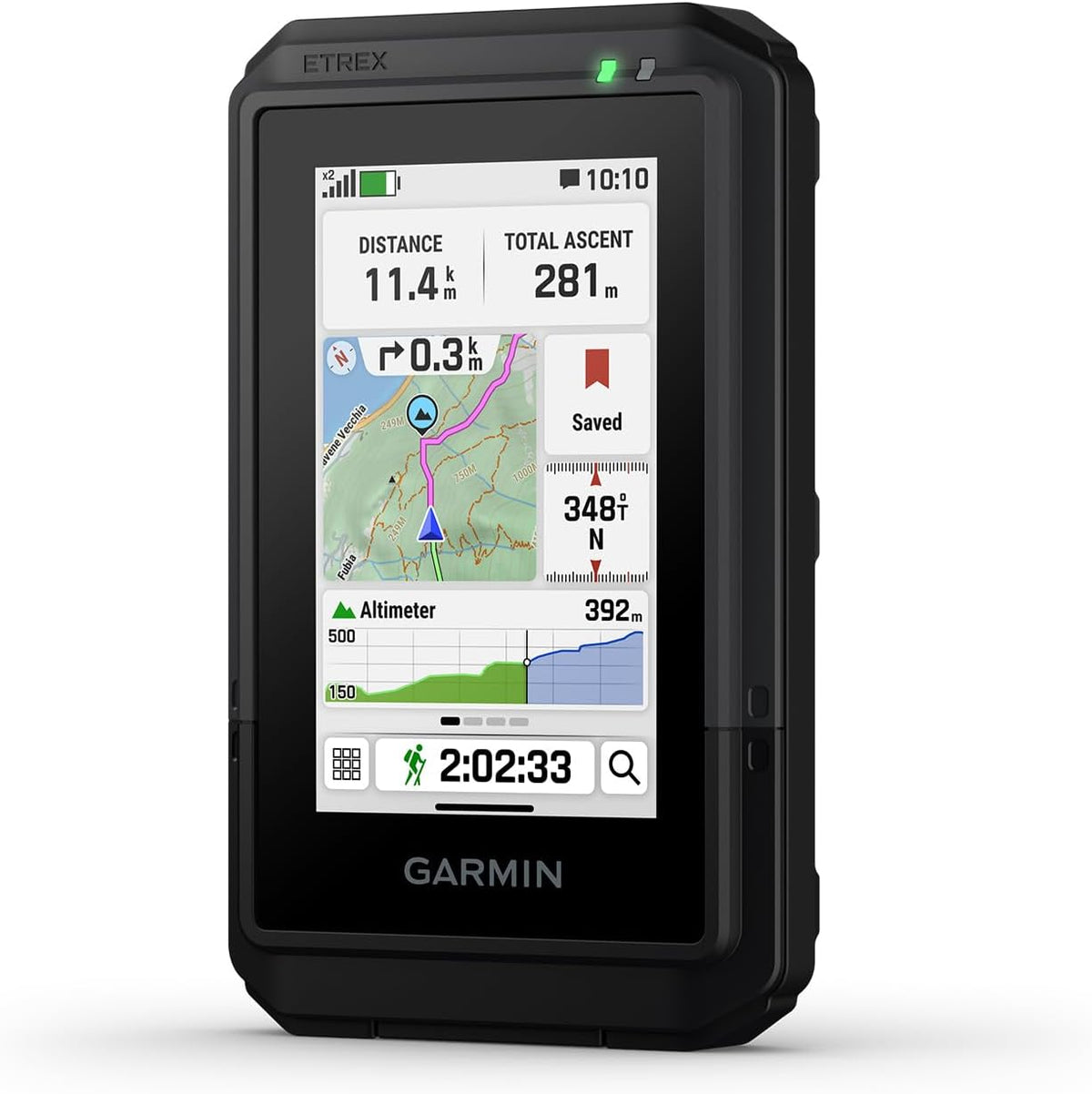 Garmin eTrex Touch GPS-Handgerät – 2,6 Zoll Farb-Touchscreen, TopoActive Europa-Karten, Outdoor