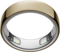 Oura Ring Gen 5 Smart-Ring – Gold, Größe 8, Schlaf- & Fitnesstracker, Herzfrequenz, Titan