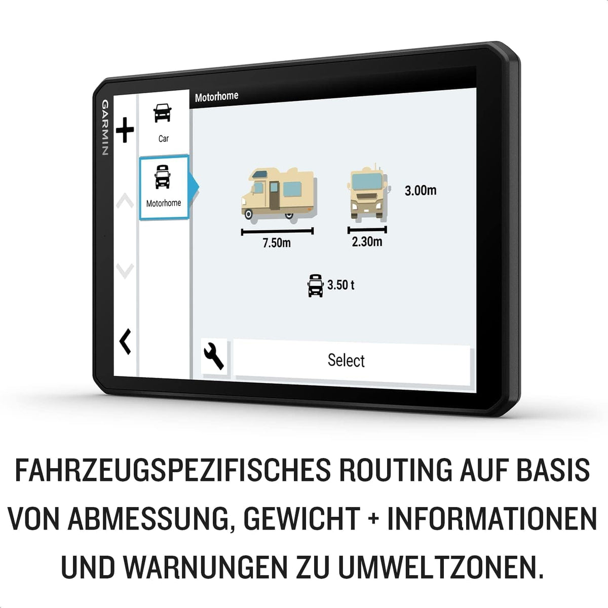 Garmin Camper 1095 EU Navigationsgerät – 10 Zoll HD Touchscreen, Europa-Karten, Camping-Routenführung