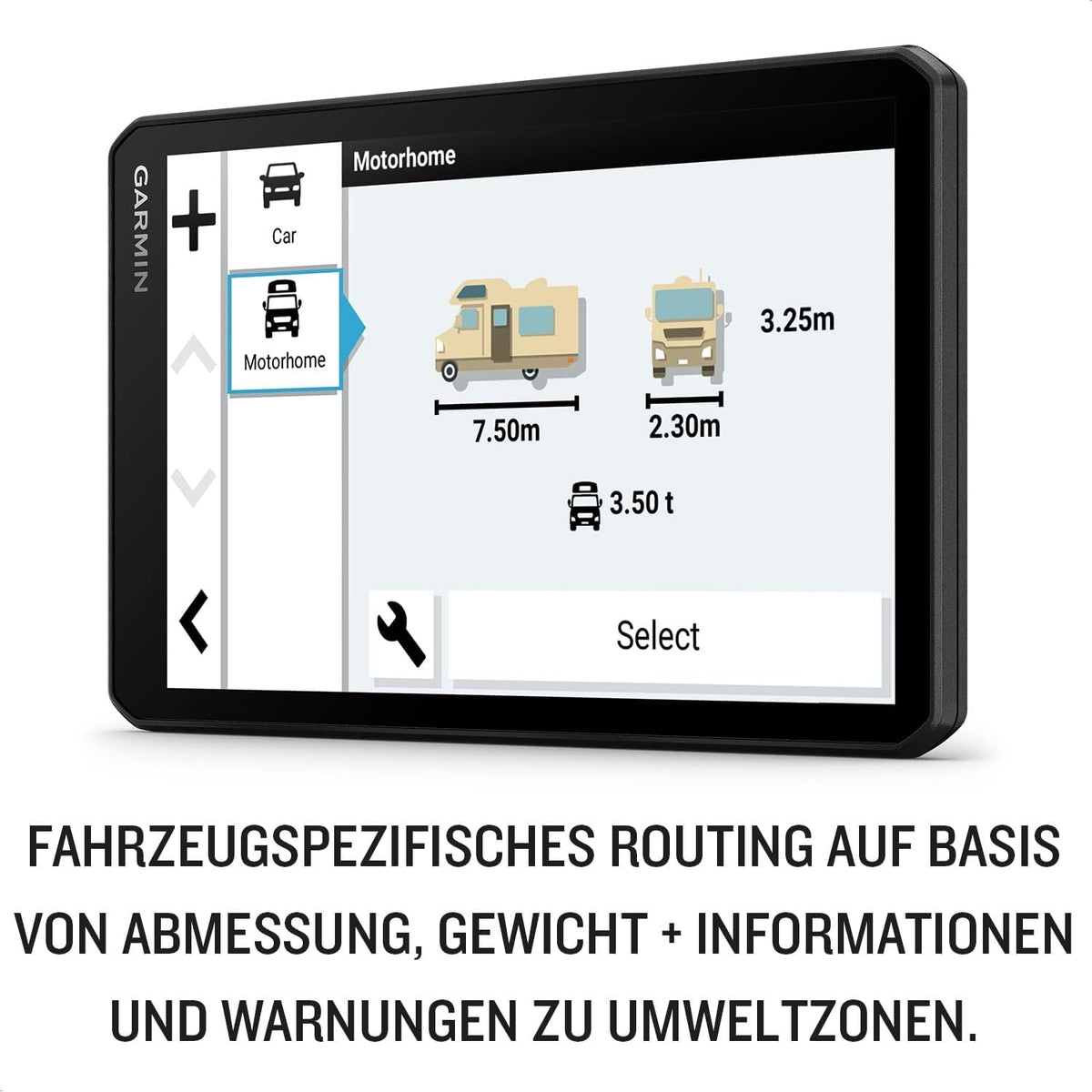Garmin CamperCam 795 EU MT-D Navi mit Dashcam – 7 Zoll Display, Europa-Karten, Camping-Routen