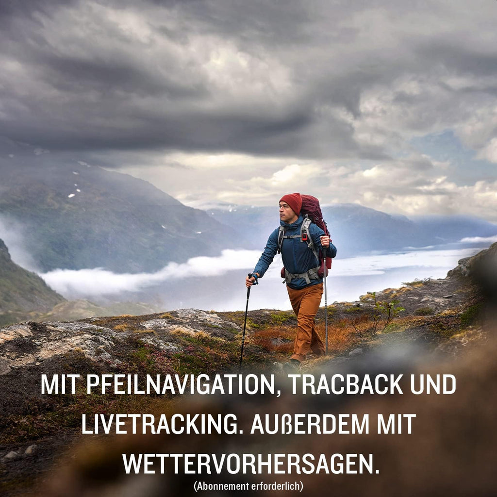 Garmin inReach Mini 2 Satelliten-Kommunikationsgerät – 2-Wege-SMS, Interaktiver SOS-Notruf, Schwarz