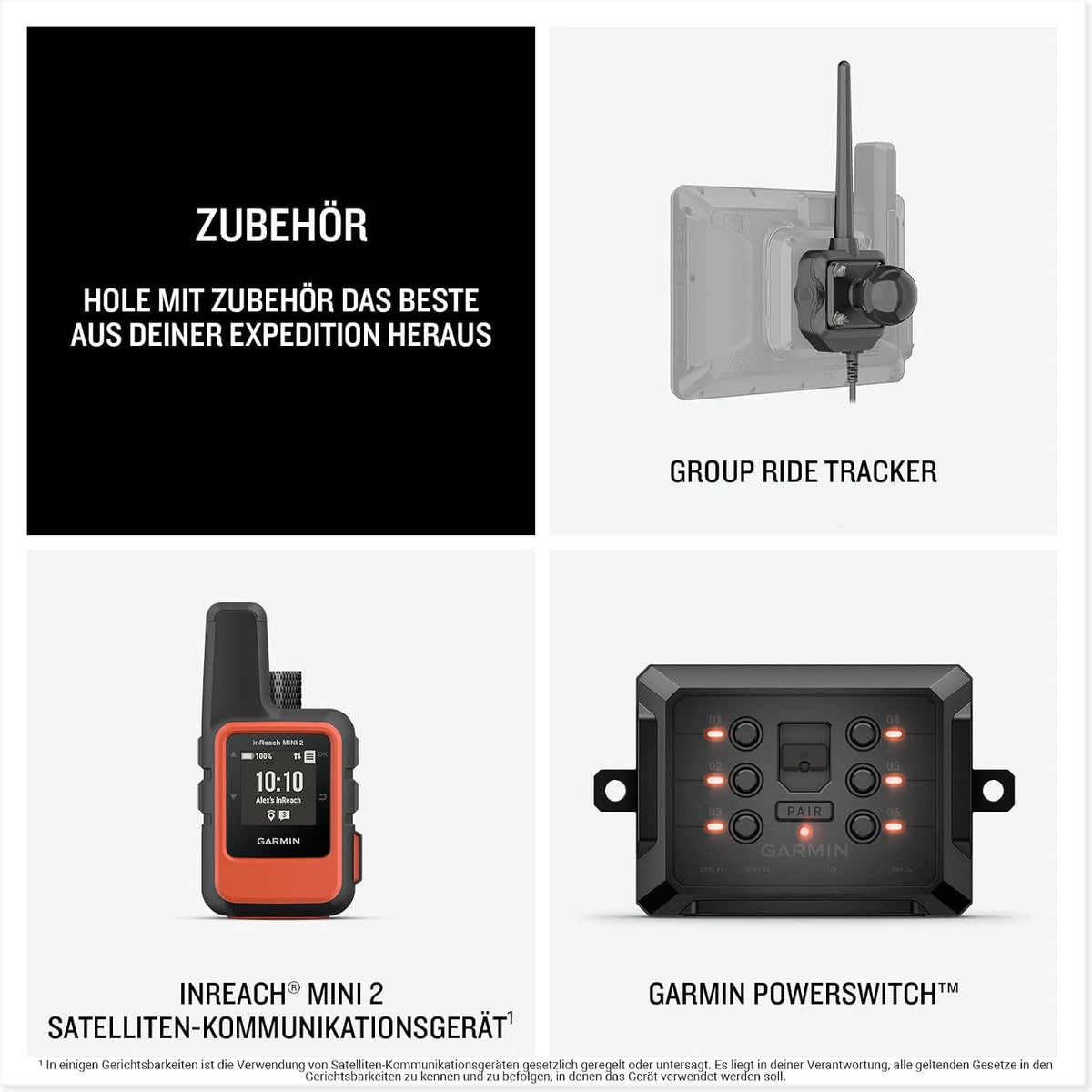 Garmin Tread 2 Overland Edition Navigationsgerät – 8 Zoll HD-Display, Offroad- & Straßenkarten Europa