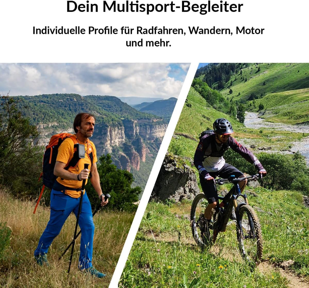 TwoNav Terra 64 GB GPS-Handgerät – 3,7 Zoll Display, Inkl. Topo Deutschland 1:25.000, Wandern & MTB